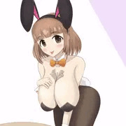 喜多見柚ﾁｬﾝ長乳バニー