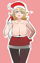 サンタなお姉さん