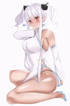 銀髪褐色ちゃん　〜ミニチャイナ編〜