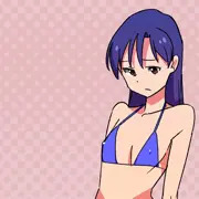 千早の膨乳アニメーション