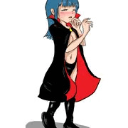 魔女っぽいのを描いてみたっ・・・