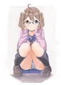 しゃがみぱんつ