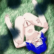 月明かりの下で……？