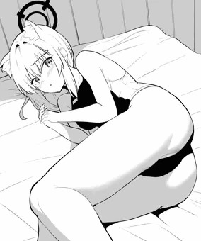 ブルーアーカイブ　水着砂狼シロコ
