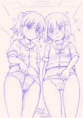 見せてくれるふたり