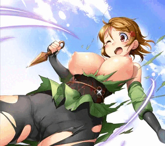 忍者脱衣バトル