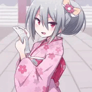 狼女と行く初詣