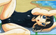 海辺でえっち
