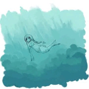 水中だとおならを隠せない！