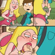 Francine Smith, cock is wet