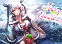 梓みふゆ・七海やちよ（マギアレコード）クリスマスイラスト
