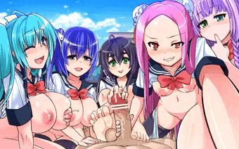 学校の屋上で逆レイプ！