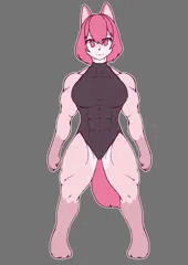 ムキムキのキツネ