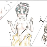 入渠中の一コマ