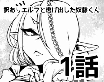 訳ありエルフと逃げ出した奴隷くん①