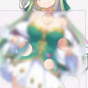 魔法少女と穴あき透過パネル
