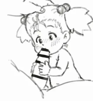 ほおばるメイちゃん