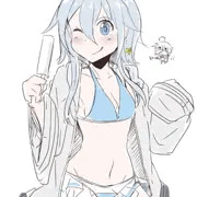 オリキャラ水着パーカーすけべ