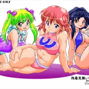 ツイパラガールズ2019暑中見舞い用