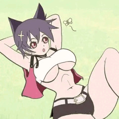 のんびり。