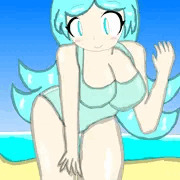 競泳水着のお姉さんII
