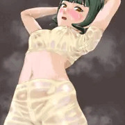 ラテックス下着で蒸れ透けのふじともさん