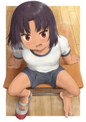 目つき悪めの日焼けはだしっ子