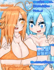 うちの子『ルチア』そらのおとしもの『ニンフ』水着