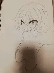 自撮り配信中