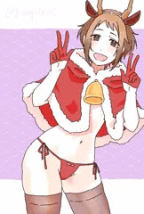 クリスマスももちゃん