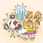 くわえたままで強制発射（6発目）