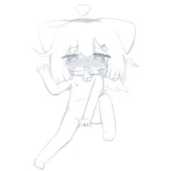 うちの子落書き