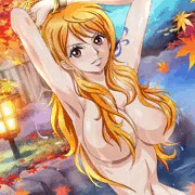 美女と温泉