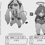 編成画面で