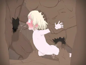 続々・色素の薄いこ輪姦GIFアニメ