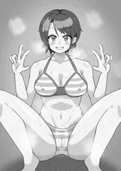 夏のホットガール
