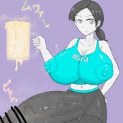 ふたなりWiiFitトレーナーさんザーメンジョッキゲップ