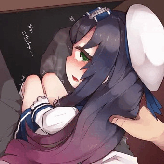 松輪ちゃんと日課のマッサージ