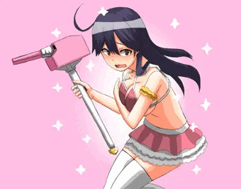 巨乳水雷魔砲少女潮ちゃん