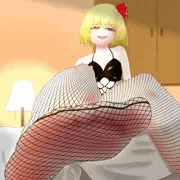 網タイツルーミア