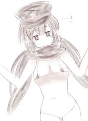 閃刀姫ｰロゼちゃんにマイクロビキニを着せたい落書き