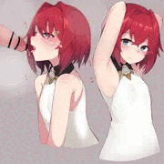 アンジュフェラと腋