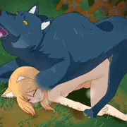 狼と獣姦【CG集サンプル】