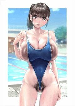 「先生！私の水着小さいと思います？」