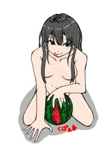 夏っぽいえっちなイラスト