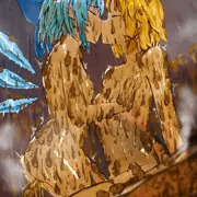 Cx0289 チルノと諏訪子のスカ風呂キス