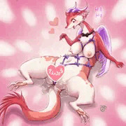 ドラゴンのモモミちゃんサンプル