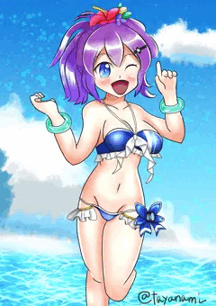 【アズレン差分】水着ジャベリン