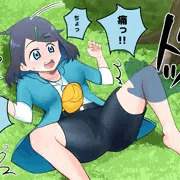 バトルに負けてしまったリコ