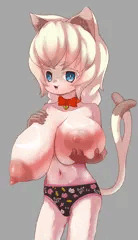 猫耳ロリ巨乳娘　ケモVer